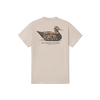 Southern Marsh | Vintage Camo Duck Decoy T-Shirt in Washed Oatmeal