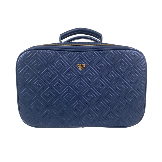 PurseN Amour Travel Case - Greek Navy