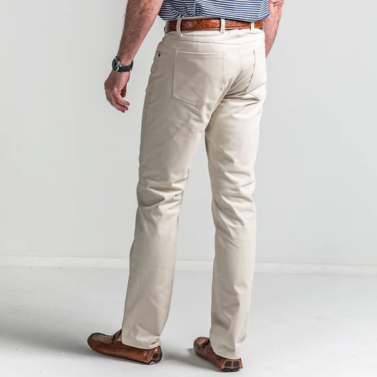 Onward Reserve | Classic Five Pocket Pant in Stone