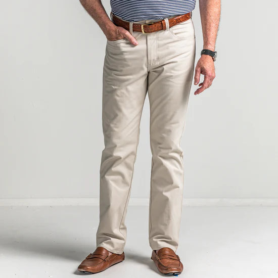 Onward Reserve | Classic Five Pocket Pant in Stone