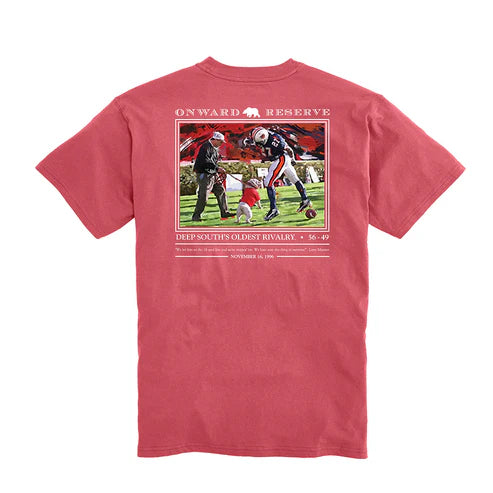Onward Reserve Deep South's Oldest Rivalry Tee - Washed Red