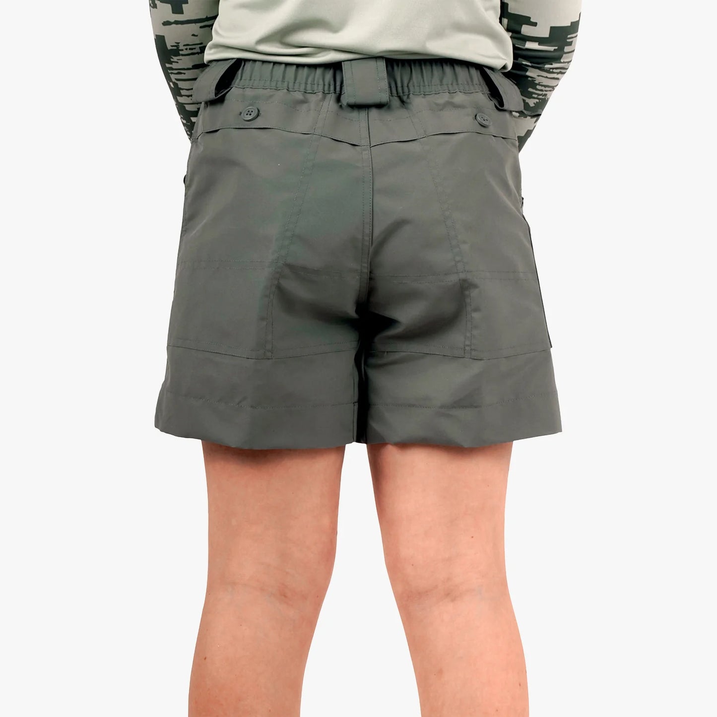 AFTCO | Youth Original Fishing Short in Charcoal