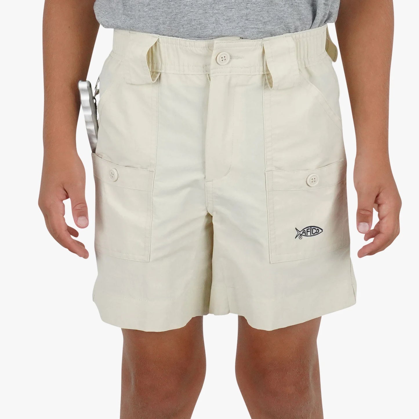 AFTCO | Youth Original Fishing Short in Natural