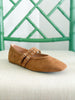Corkys | All Eyes on Me Mary Jane Flat in Camel Faux Suede
