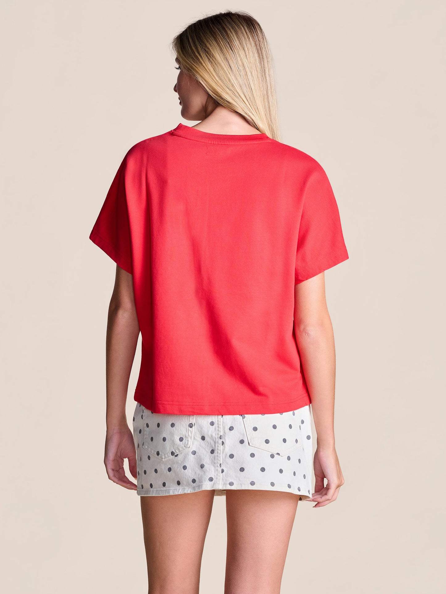 Stewart Simmons | MVP Rhinestone Tee in Red
