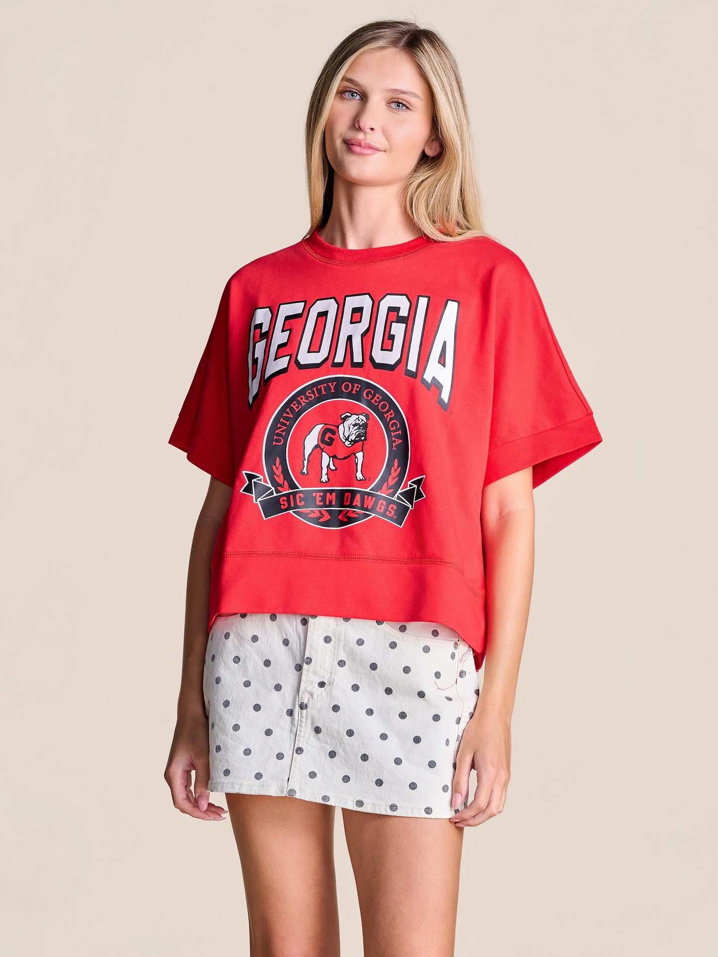 Stewart Simmons | GA Crest Dolman Tee