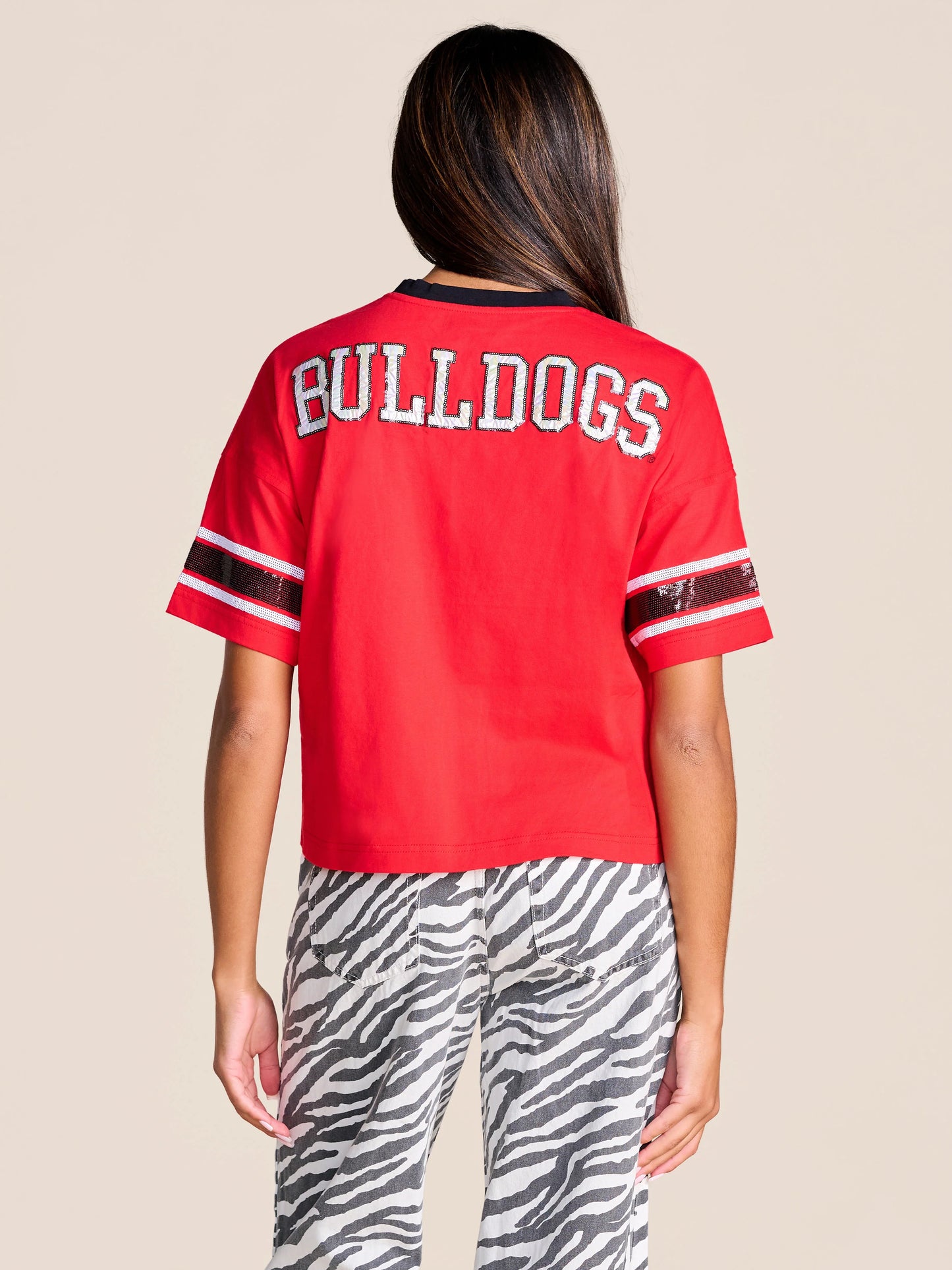 Stewart Simmons | GA Blitz Sequin Jersey Tee
