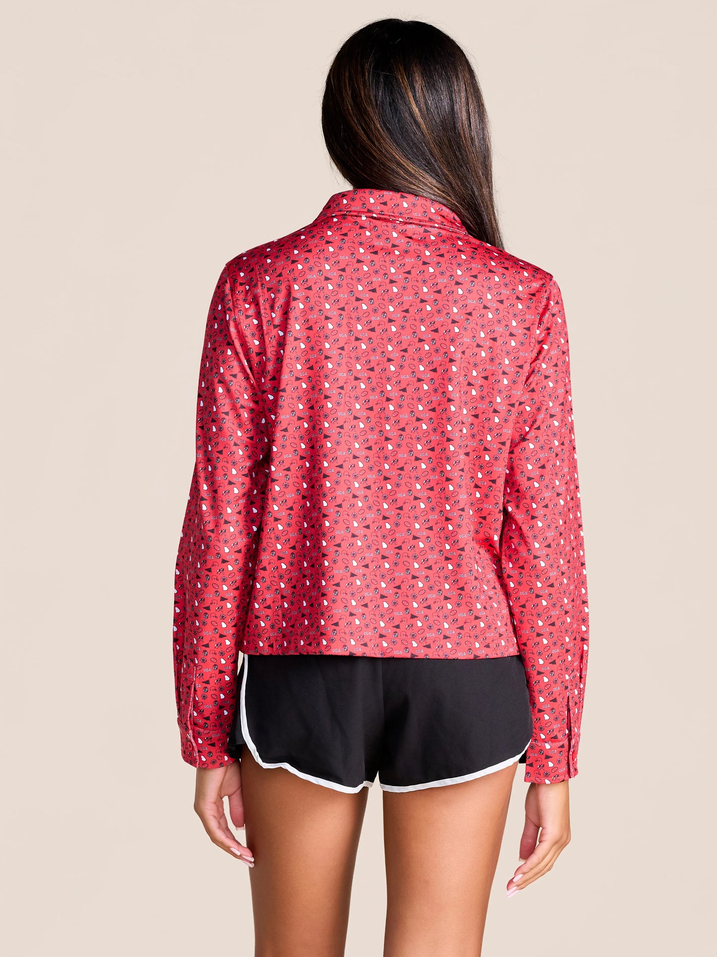 Stewart Simmons| GA League Long Sleeve Polo