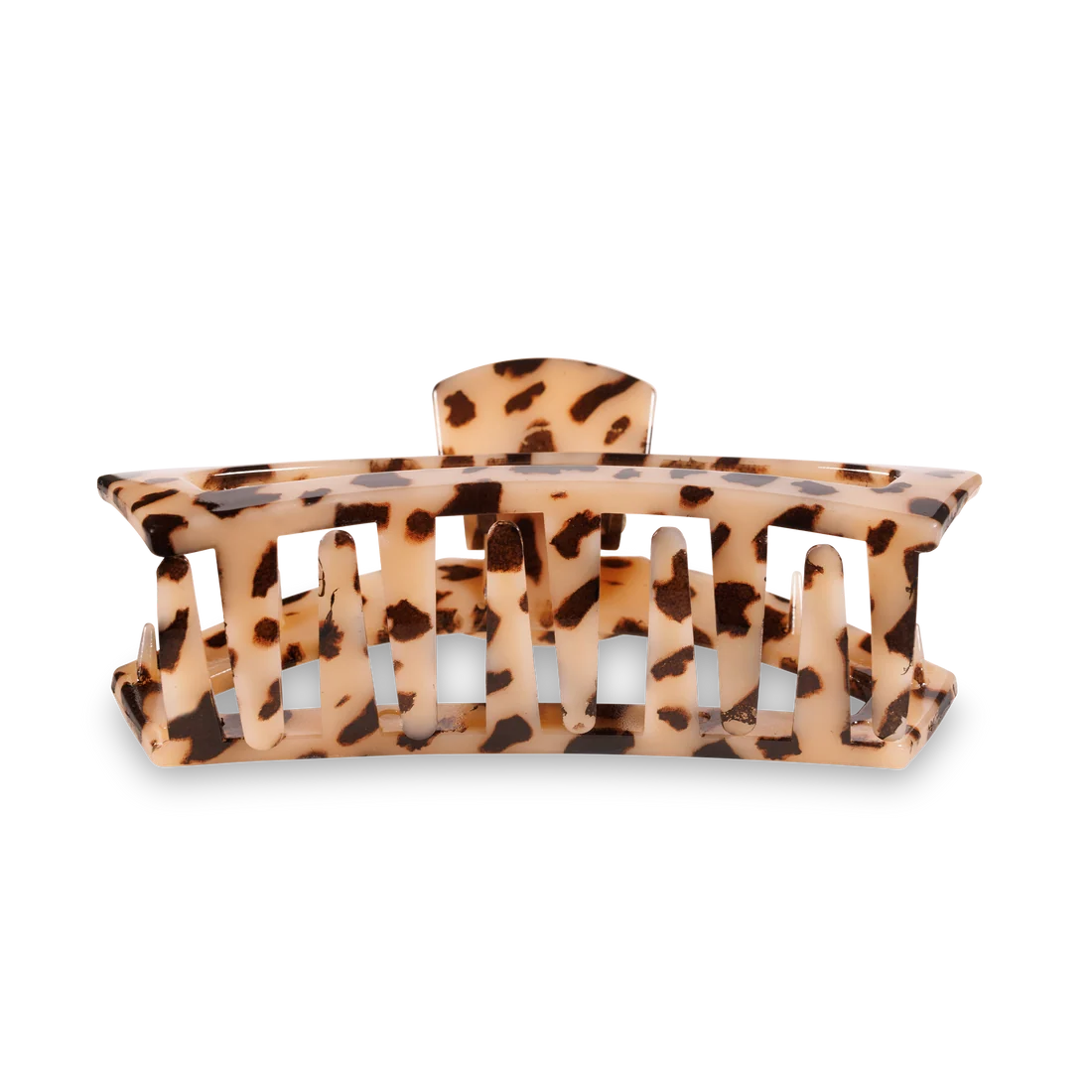 Teleties | Open Blonde Tortoise Large Hair Clip