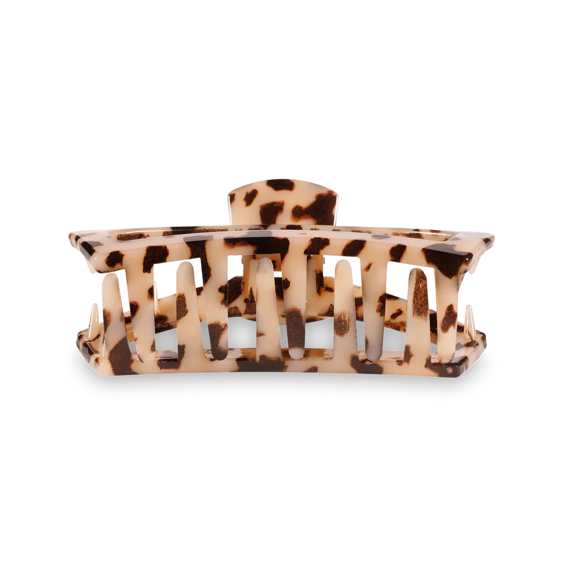 Teleties | Open Blonde Tortoise Medium Hair Clip