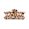 Teleties | Open Blonde Tortoise Medium Hair Clip