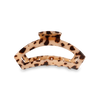 Teleties | Open Blonde Tortoise Medium Hair Clip