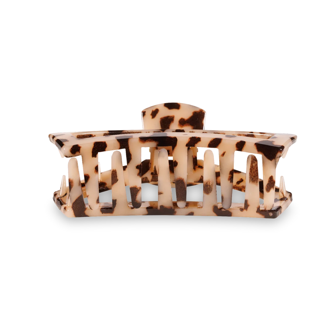 Teleties | Open Blonde Tortoise Small Hair Clip