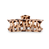 Teleties | Open Blonde Tortoise Small Hair Clip