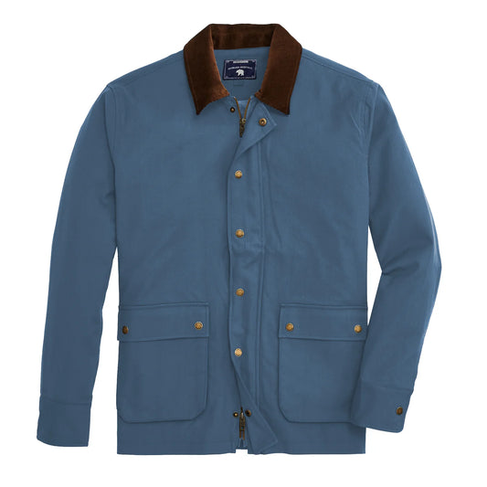 Onward Reserve Red Hills Stretch Canvas Coat in Blue Horizon