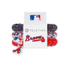 Teleties | Atlanta Braves Large Hair Ties