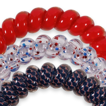 Teleties | Atlanta Braves Large Hair Ties