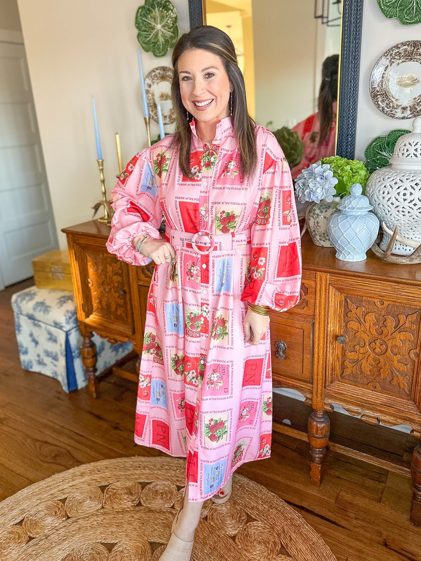 The Spring Fling Button Down Maxi Dress