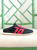 Back 70 | Venice Slide in Velvet Black & Red