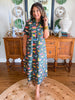 Caryn Lawn | Georgia Duck Dress in Green