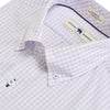 Onward Reserve | Walton Classic Fit Quad Shirt in Sea Pink