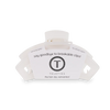 Teleties | Open Coconut White Medium Hair Clip