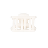 Teleties | Open Coconut White Petite Hair Clip