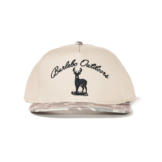 Burlebo Hat -Buck in Deer Camo Bill