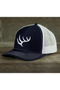 Hunt to Harvest Signature Hat in Navy & White