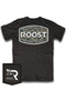 Roost Youth Camo Logo T-Shirt in Black