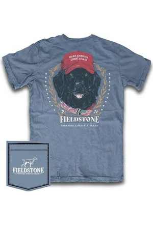 Fieldstone MAGA T-Shirt in Saltwater