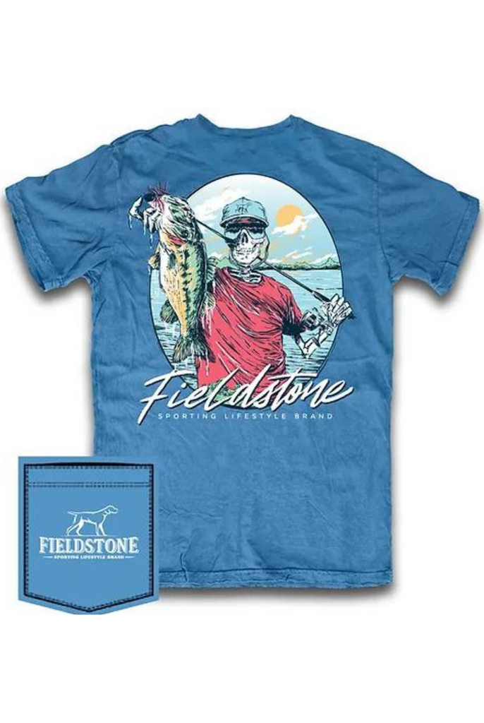Fieldstone Bass Fisherman in Flo Blue