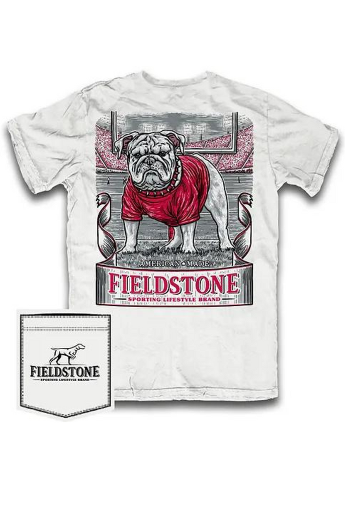 Fieldstone UGA T-Shirt in White