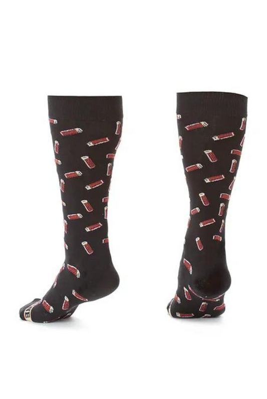 Fieldstone Logo Socks in Shotgun Shells