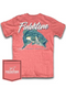 Fieldstone Youth Large Mouth Bass T-Shirt in Watermelon