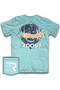 Roost Youth Bumper Lab T-Shirt in Chalky Mint