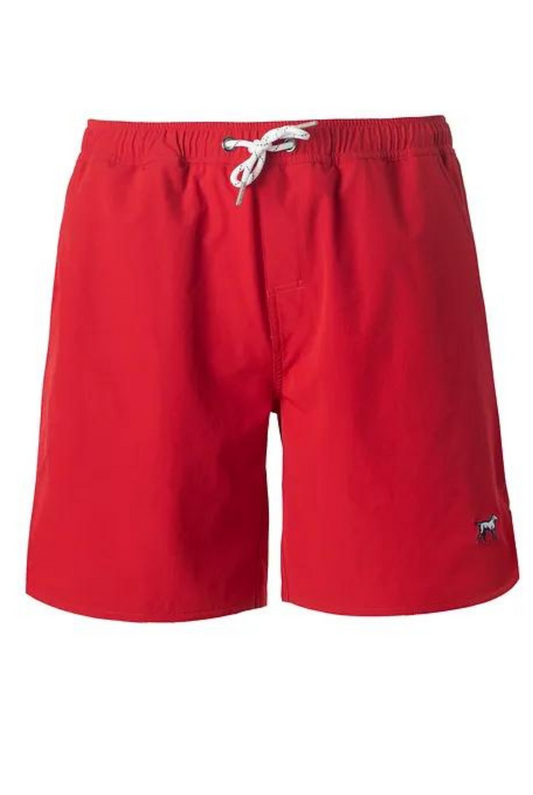 Fieldstone Youth Hydro Short in Red