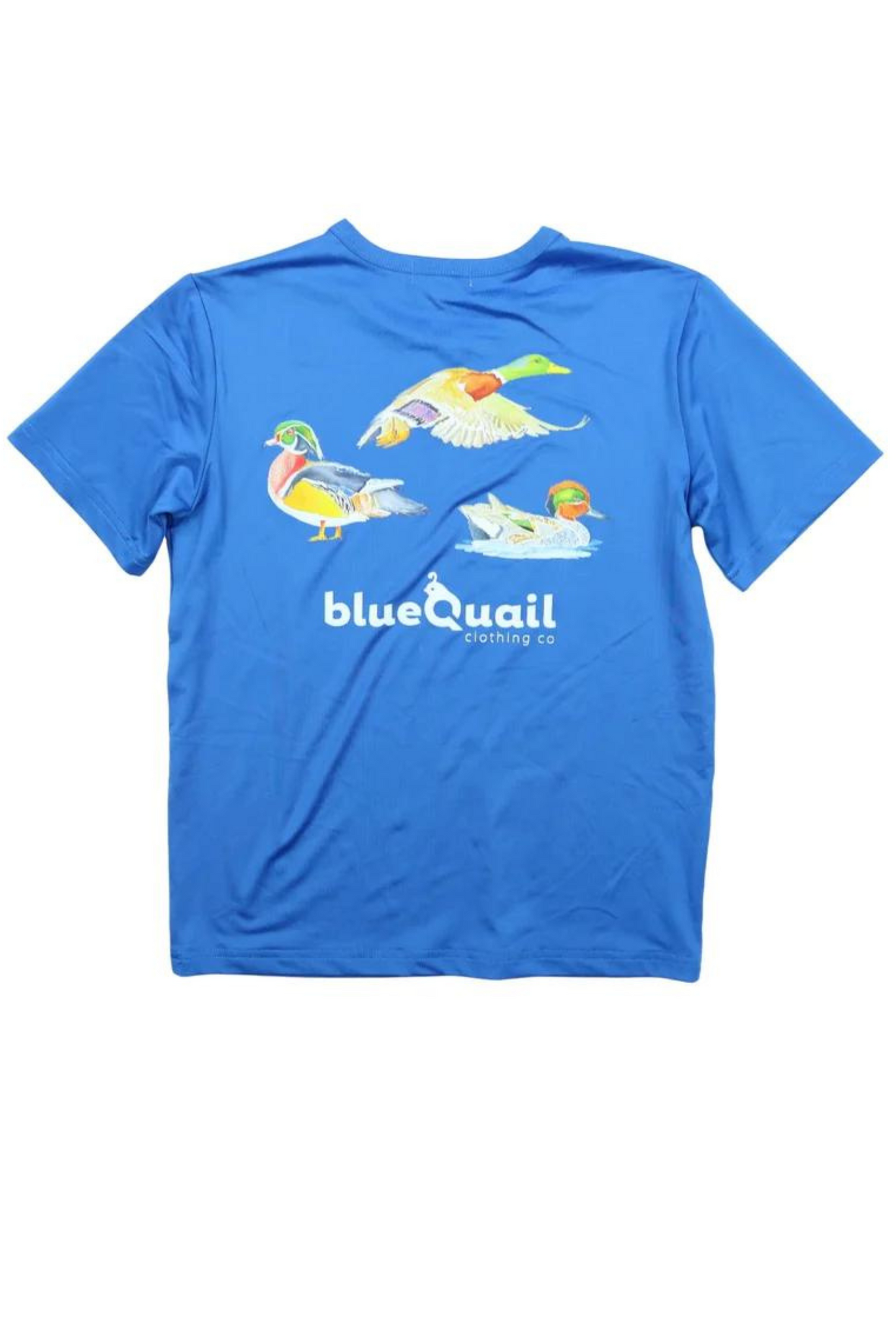 Blue Quail Ducks Short Sleeve Performance Tee