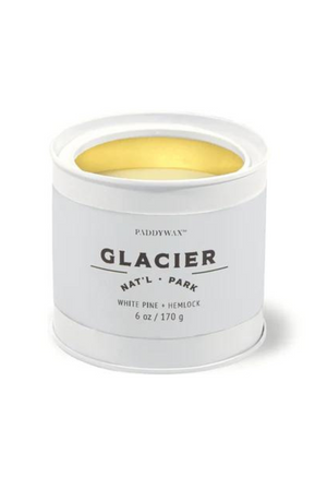 National Park Tin 6 oz Candle in Glacier