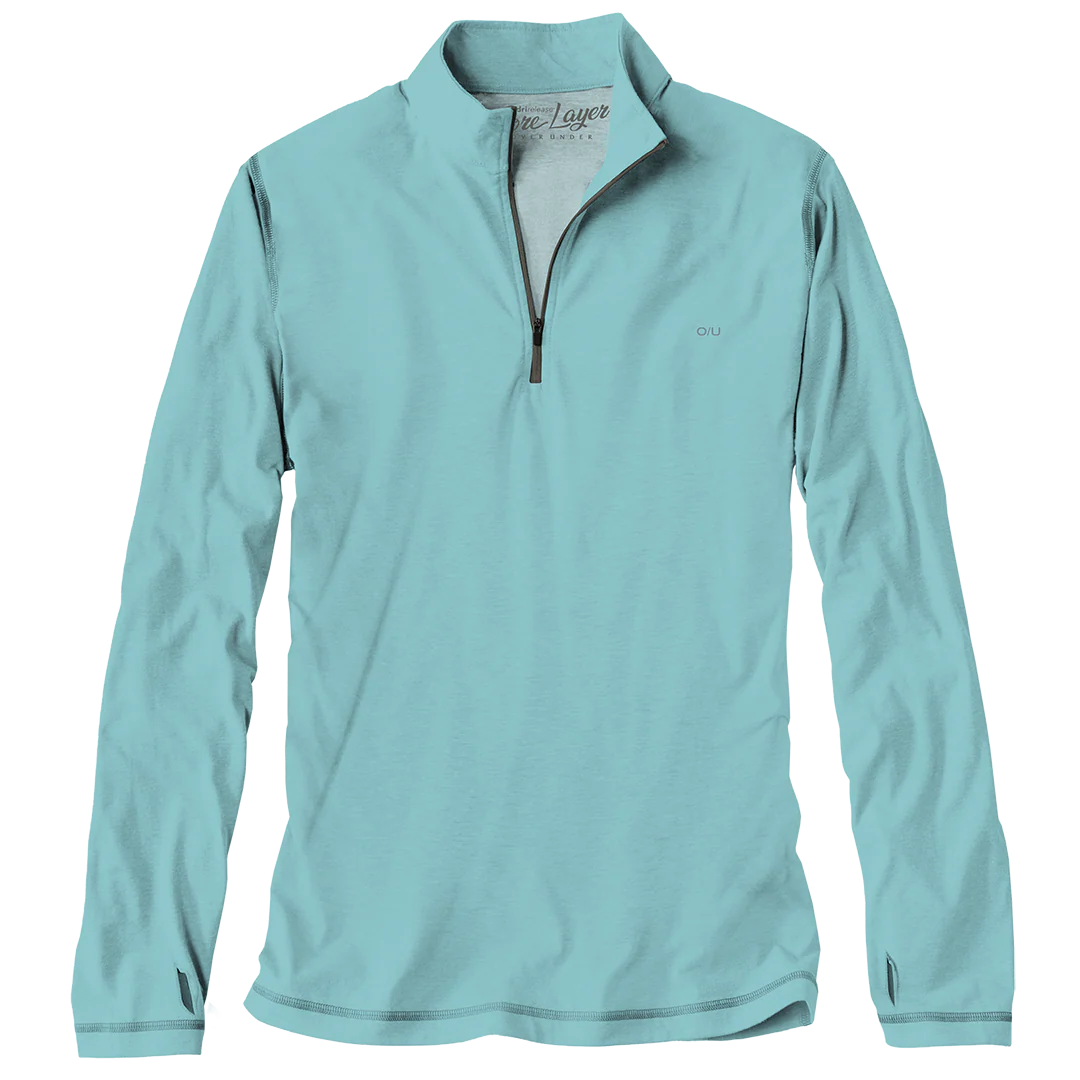 Over Under I Core Layer DriRelease 1/4 Zip in Waterspout