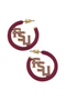 Florida State Seminoles Enamel Logo Earrings