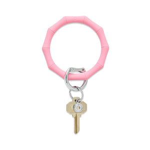Oventure Cotton Candy Bamboo Silicone Big Key Ring