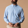 Duck Head | LS Performance Poplin Sport Button Down in Light Blue
