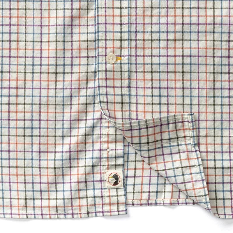 Duck Head | LS Cotton Twill Sport Button Down in Weathered Rose