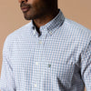 Duck Head | LS Performance Poplin Sport Button Down in Midnight Teal
