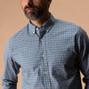 Duck Head | LS Cotton Twill Joyner Plaid Button Down in Weathered Rose