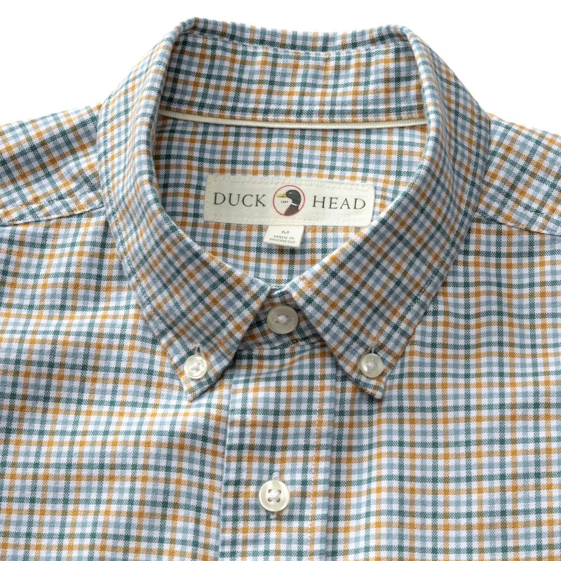 Duck Head | LS Cotton Oxford Sport Button Down in Amberwood