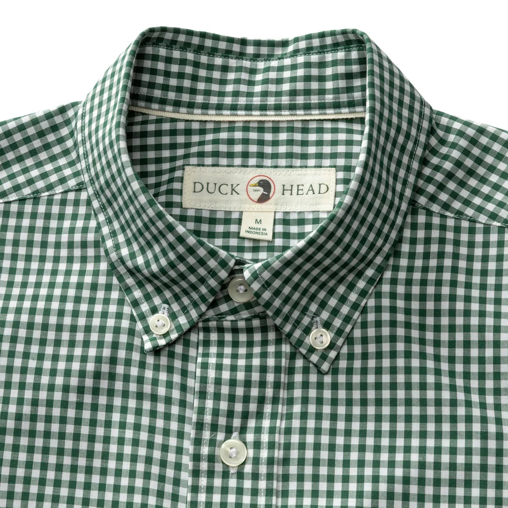 Duck Head | LS Performance Poplin Sport Shirt in Pritchard Plaid