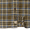 Duck Head | LS Cotton Flannel Sport Shirt in Dark Olive
