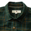 Duck Head | LS Corduroy Snap Shirt in Pine Grove